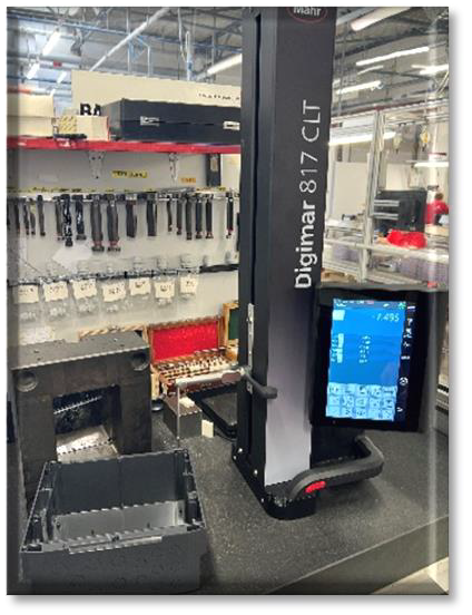 Measurement equipment in the metrology area