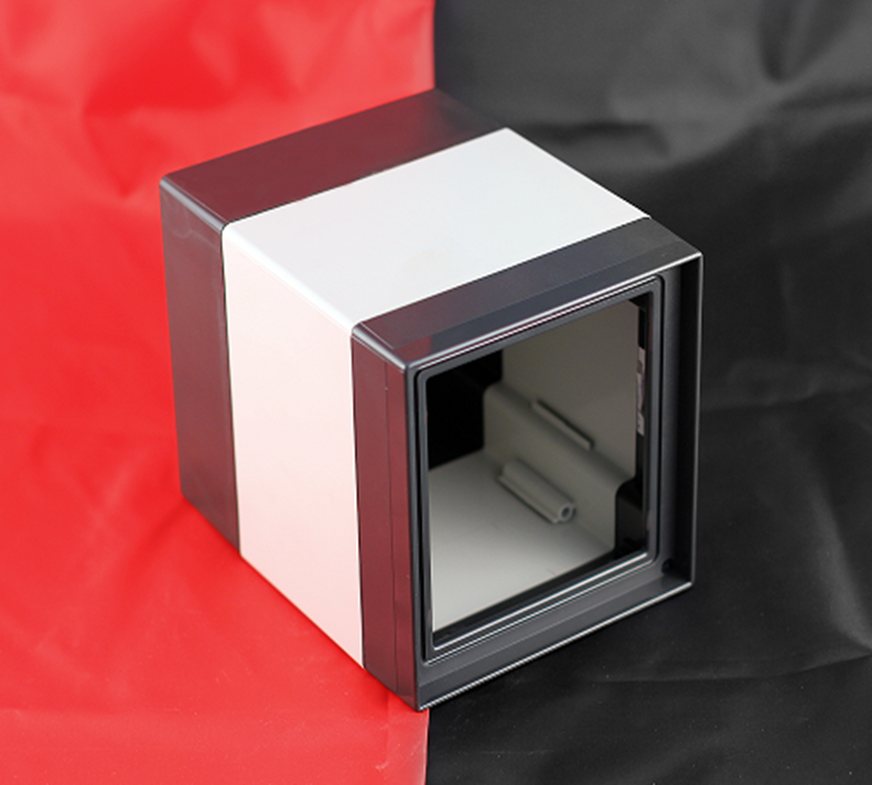 Custom two-tone plastic enclosure